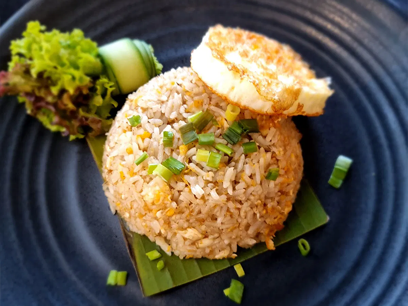 Cara masak nasi goreng simple dengan telur