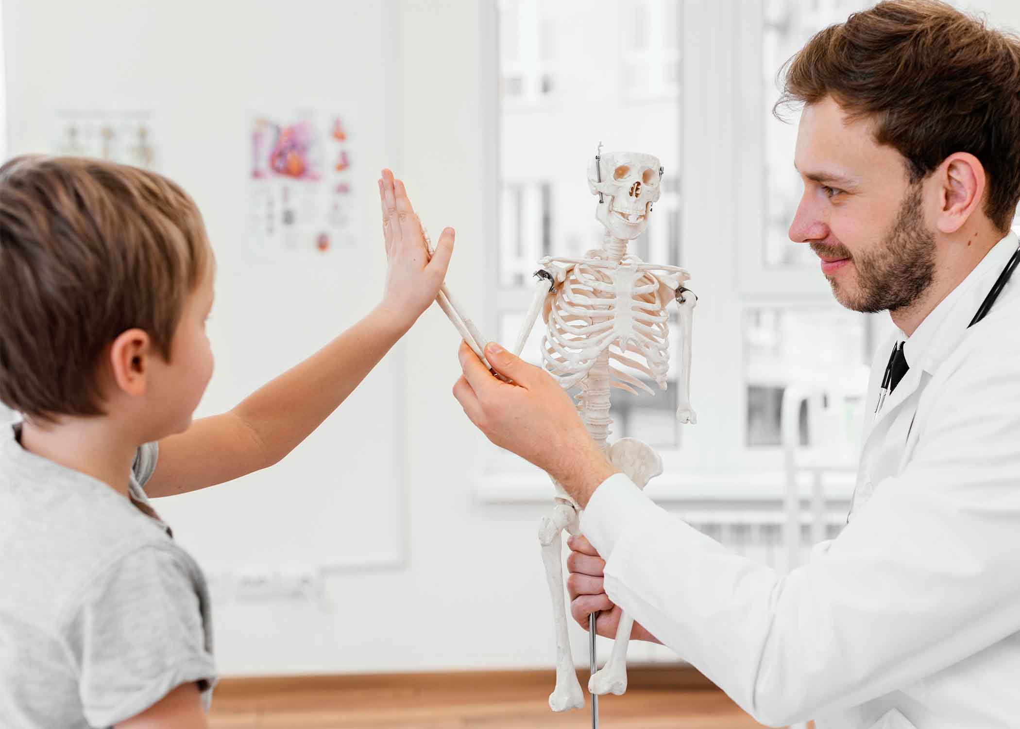 Pediatric orthopedic care for limb deformities, spine problems, and growth-related bone conditions