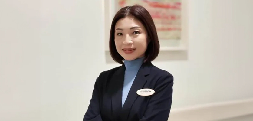 Pakar Pediatrik Dr. Cheok Sui Ann, Hospital Columbia Asia Puchong, menyediakan konsultasi dan rawatan kanak-kanak