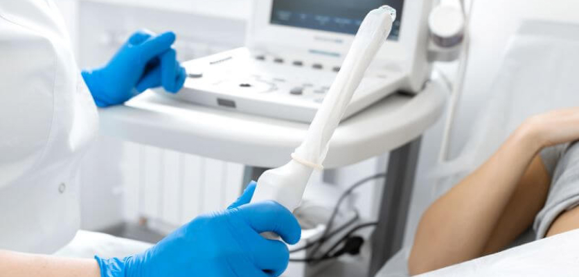 Prosedur ultrasound transvaginal bagi memeriksa dengan lebih jelas sama ada placenta melekat di bahagian bawah rahim